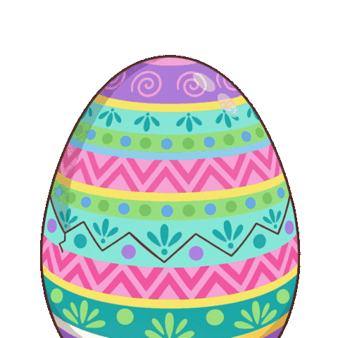 Happy Easter Sticker by My Neighbor Alice