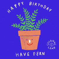 Happy Birthday Illustration GIF by Susanne Lamb