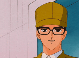 Anime gif. Mamoru Chiba from Sailor Moon stares at us with a small smile. Only his hand moves in the gif, and it slowly comes up from the bottom, giving us an OK signal as he continues smiling. 