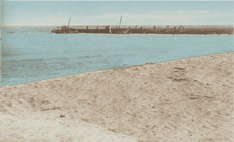 archivesherault beach france boat culture GIF
