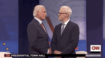 Anderson Cooper Kiss GIF by Saturday Night Live