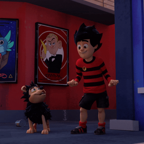 Dennis And Gnasher Unleashed Dancing GIF by Beano Studios