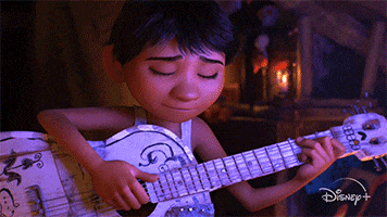 Disney Pixar Guitar GIF by Disney+