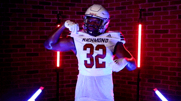 Flex Louis GIF by Richmond Spiders