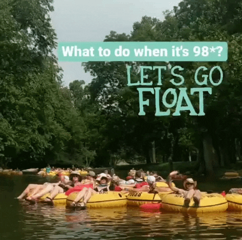Float Trip GIF by Explorer Chick