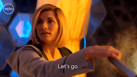 Lets Go GIF by Doctor Who - Find & Share on GIPHY