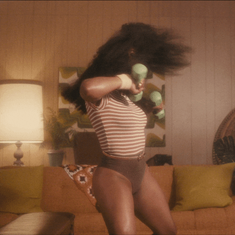 Happy Work Out GIF by Victoria Monét