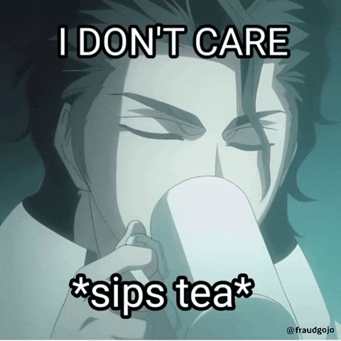 Tea Gojo GIF
