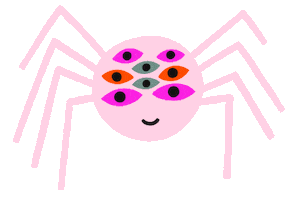 Halloween Spider Sticker by SUPER NICE LETTERS