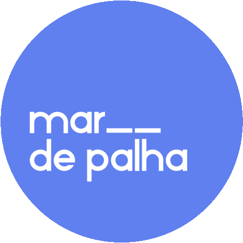 mar de palha Sticker