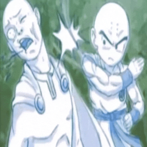 One Punch Man Goku Meme GIF