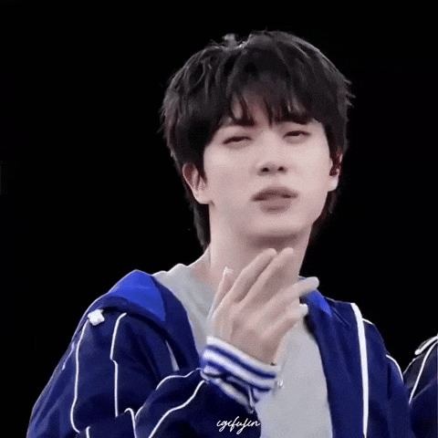 Concert Jin GIF