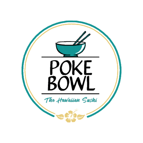 PokeBowlColombia Sticker