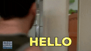 First Date Hello GIF by Steam Room Stories