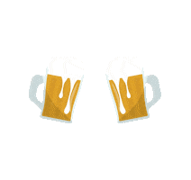 Cheers Flash Sticker by Dogwood Houston