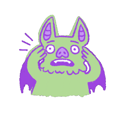 Shocked Beans Sticker