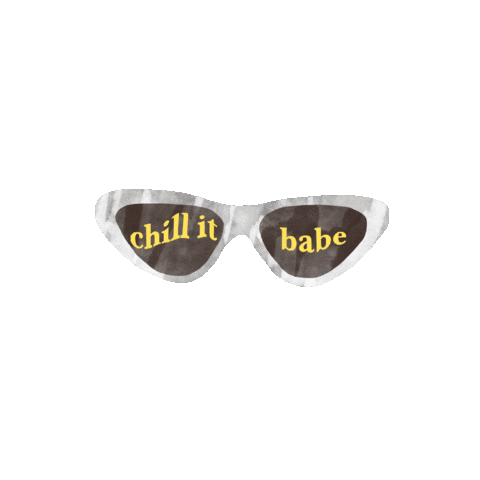 Chill Sticker by Dear Solange