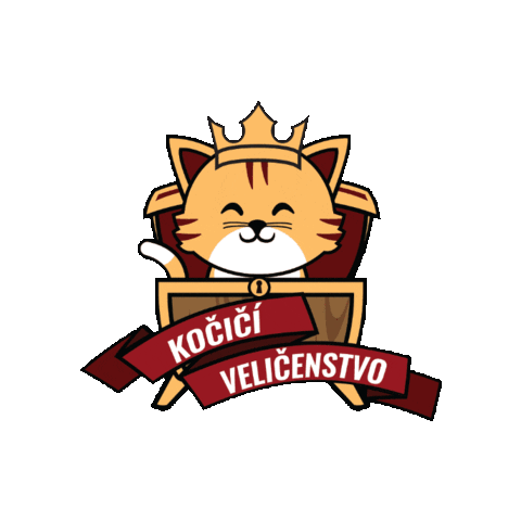 Kočičí Veličenstvo Sticker