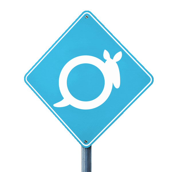 Road Sign Sticker by Armadillo Agency
