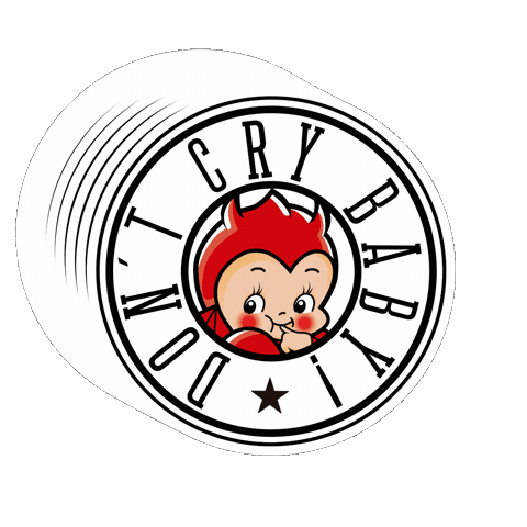 Dont Cry Baby Sticker