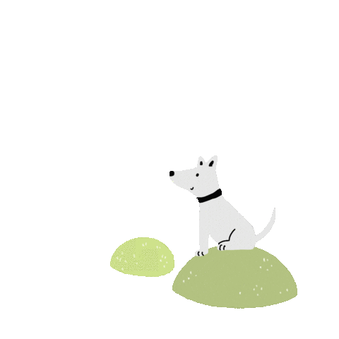 Happy Dog Sticker by Kumulo Creative Compound