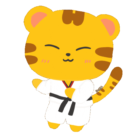 Kwon Soon Young Tiger Sticker