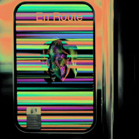Lupoavanti travel psychedelic train drugs GIF