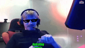 Power Drinking GIF by Global Esports