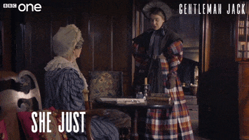 angry gentlemanjack GIF by BBC