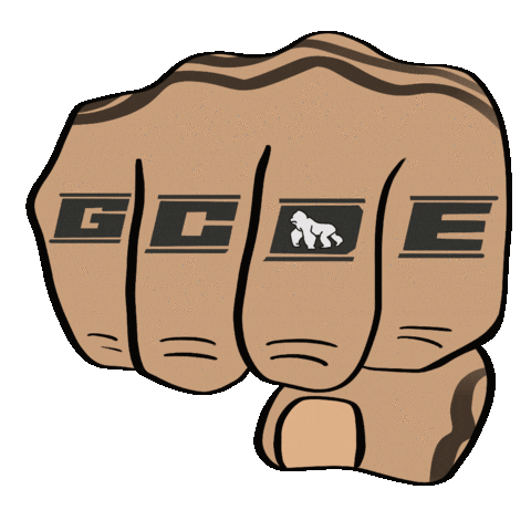 GCDE CLOTHING Sticker