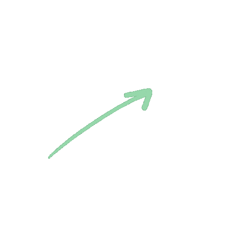 Arrow Miss Sticker