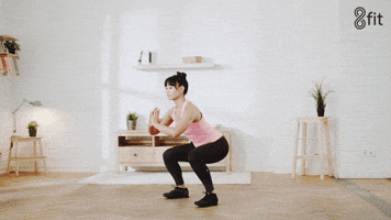 fitness legs GIF by 8fit