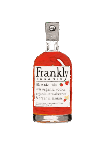 Frankly Organic Vodka Sticker