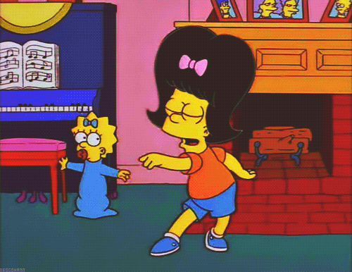Bartman Dance S Find And Share On Giphy