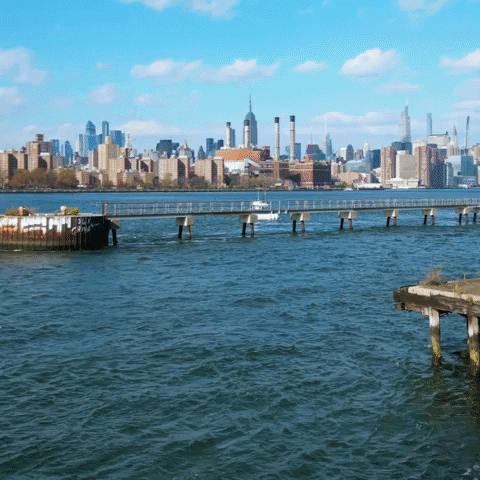 New York Ocean GIF by Yevbel