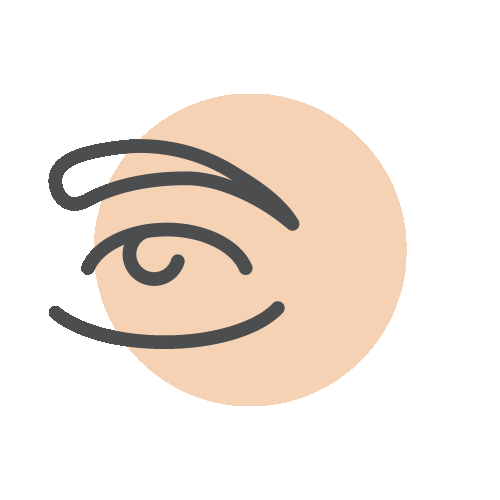 Eyes Cosmetics Sticker by Bionoble