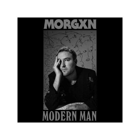 Modern Man Sticker by morgxn