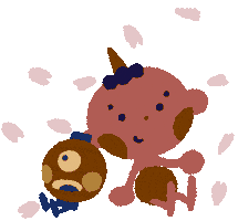 Cherry Blossom Illustration Sticker