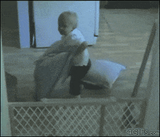 The Great Escape Baby GIF