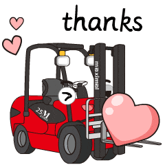Forklift Sticker by maximalforklift
