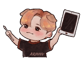 Paint Ateez Sticker