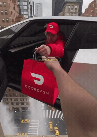 Delivery Tesla GIF