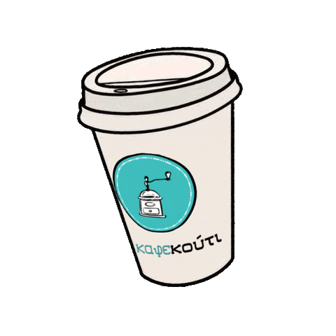 kafekouti party Sticker