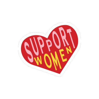 Girls Women Sticker