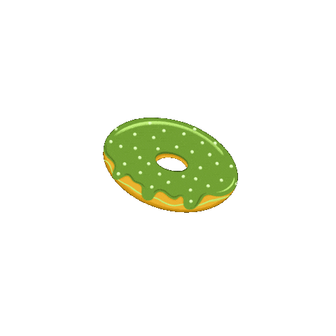 Donut Matcha Sticker