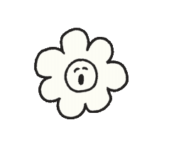 Happy Flower Sticker