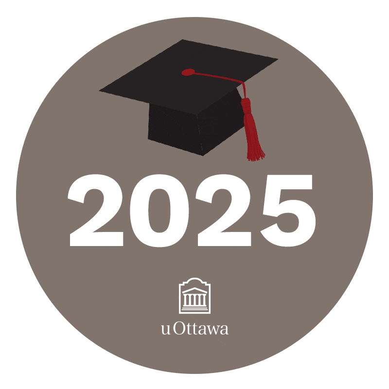 Uograd25 Sticker by uOttawa