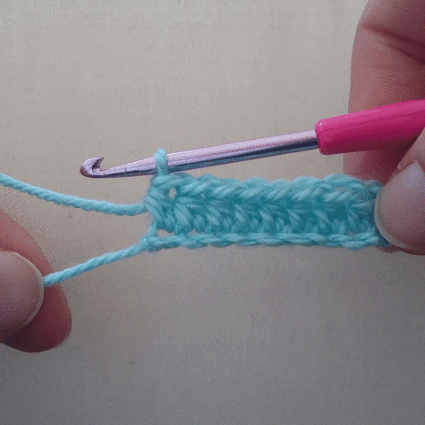 imo crochet hdc half double crochet GIF