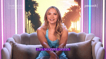Scared Hannah GIF by Peacock