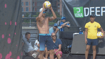 shooting star beach volley GIF by AVP Pro Beach Volleyball Tour